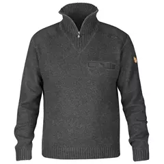 Fjällräven KOSTER pulóver G1000 betétekkel, antracit, M