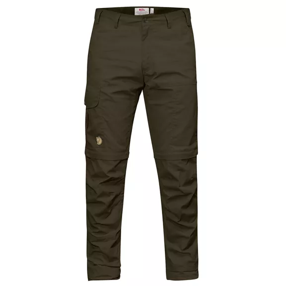Fjällräven Karl Pro Zip-off nadrág, dark olive, 48.