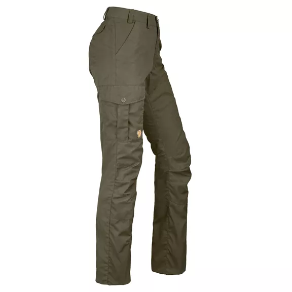 Fjällräven Karla Pro Curved női nadrág, sötét olajzöld, 36