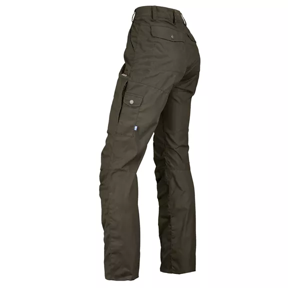 Fjällräven Karla Pro Curved női nadrág, sötét olajzöld, 36