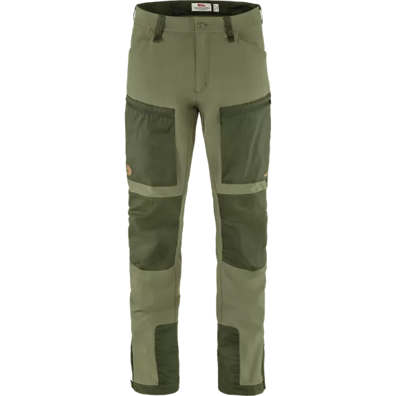 Fjällräven Keb Agile férfi túranadrág, Laurel Green-Deep Forest, 46-Short