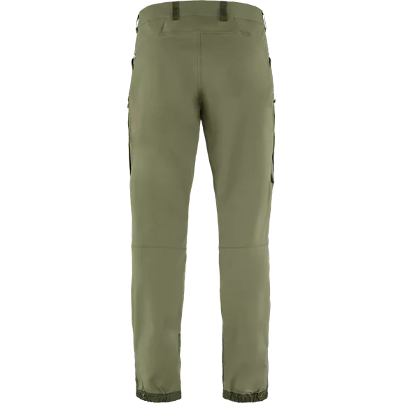 Fjällräven Keb Agile férfi túranadrág, Laurel Green-Deep Forest, 46-Short