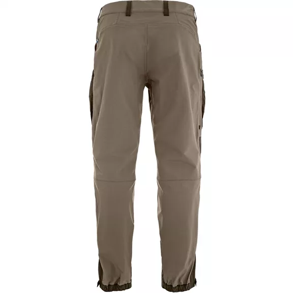 Fjällräven Keb Agile férfi túranadrág, Suede Brown-Dark Olive, 48-Short