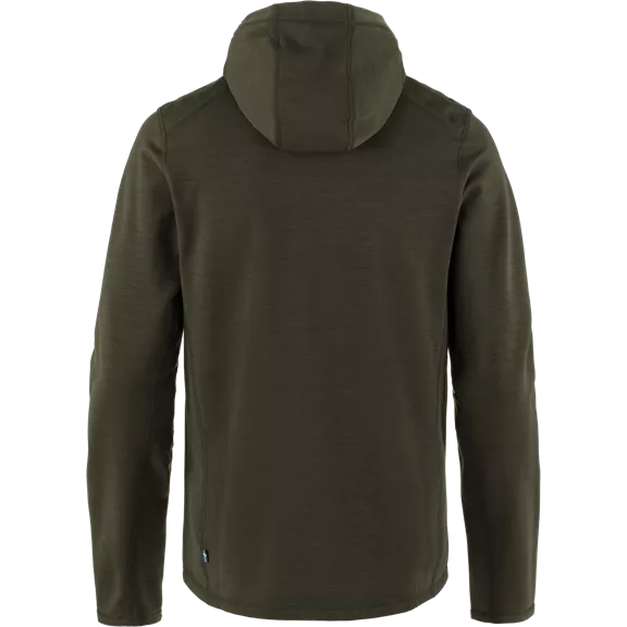 Fjällräven Keb Fleece Hoodie férfi pulóver, Deep Forest, L