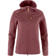 Fjällräven Keb Fleece Hoodie női pulóver, Mesa Purple, XS