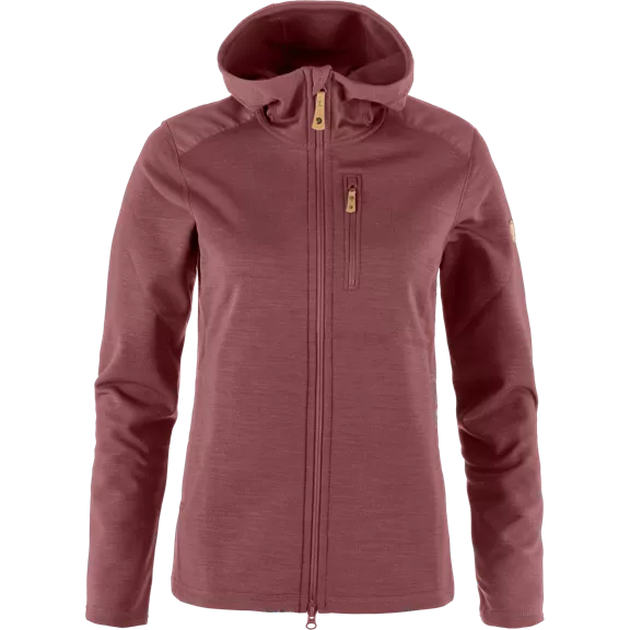 Fjällräven Keb Fleece Hoodie női pulóver, Mesa Purple, XS