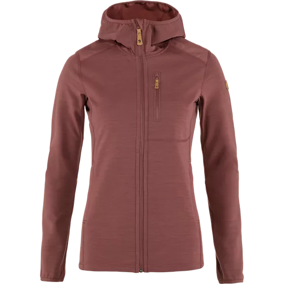 Fjällräven Keb női kapucnis polárdzseki, Mesa Purple (410), M
