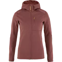 Fjällräven Keb női kapucnis polárdzseki, Mesa Purple (410), M