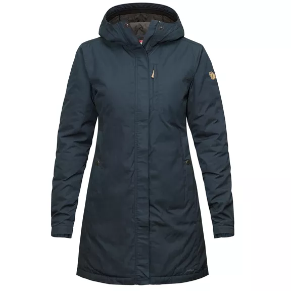 Fjällräven Kiruna Padded női parka, Dark Navy, M