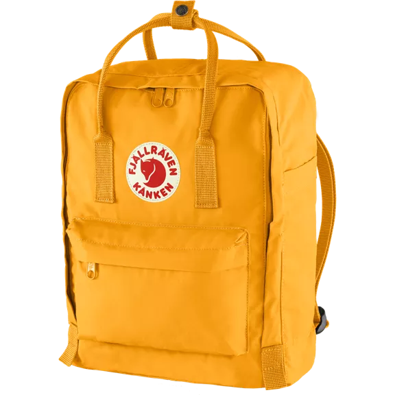 Fjällräven Känken 16L hátizsák, sárga 141