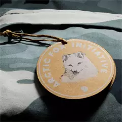 Fjällräven Kĺnken Graphics 16L hátizsák 577-986 (Nimbus Blue-Hidden Animals)