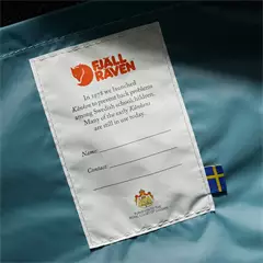 Fjällräven Kĺnken Graphics 16L hátizsák 577-986 (Nimbus Blue-Hidden Animals)