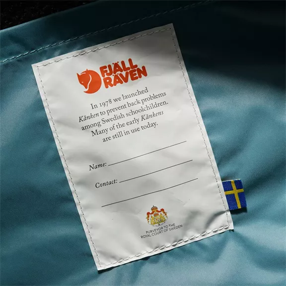 Fjällräven Kĺnken Graphics 16L hátizsák 577-986 (Nimbus Blue-Hidden Animals)