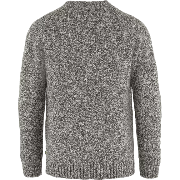 Fjällräven Lada Round-neck kötött férfi pulóver, grey, L