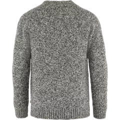 Fjällräven Lada Round-neck kötött férfi pulóver, grey, L