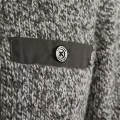 Fjällräven Lada Round-neck kötött férfi pulóver, grey, L