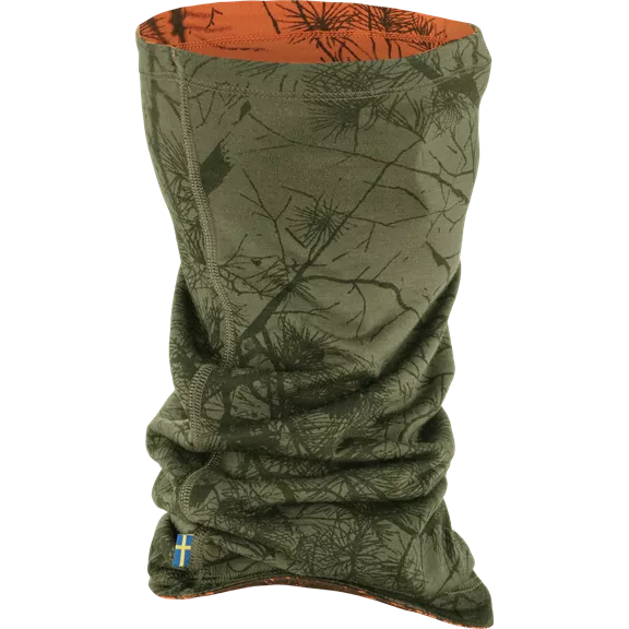 Fjällräven Lappland csősál, Green Camo-Orange Multi Camo