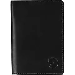 Fjällräven Leather Passport Cover útlevéltok, 550 - Black