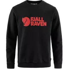 Fjällräven Logo férfi pulóver, black, XXL