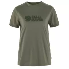 Fjällräven Logo női póló, Green, XS Fjällräven Logo női póló, Green, XS