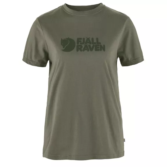 Fjällräven Logo női póló, Green, XS Fjällräven Logo női póló, Green, XS