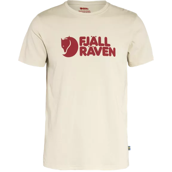 Fjällräven "Logo" póló, Chalk White (113), M