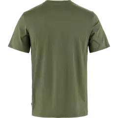 Fjällräven Lush Logo férfi póló, Laurel Green, M