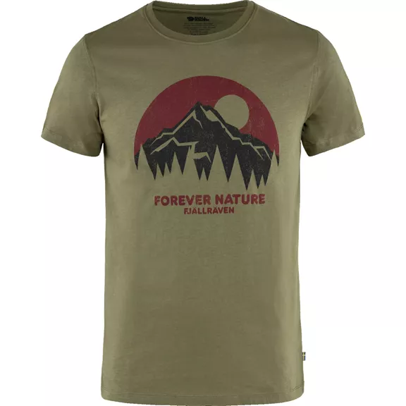 Fjällräven Nature férfi póló, Green, S