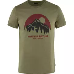 Fjällräven Nature férfi póló, Green, S