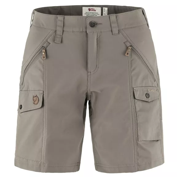 Fjällräven Nikka Curved női rövidnadrág, Suede brown, 38