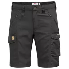 Fjällräven Nikka Curved, női rövidnadrág, black (550), 38
