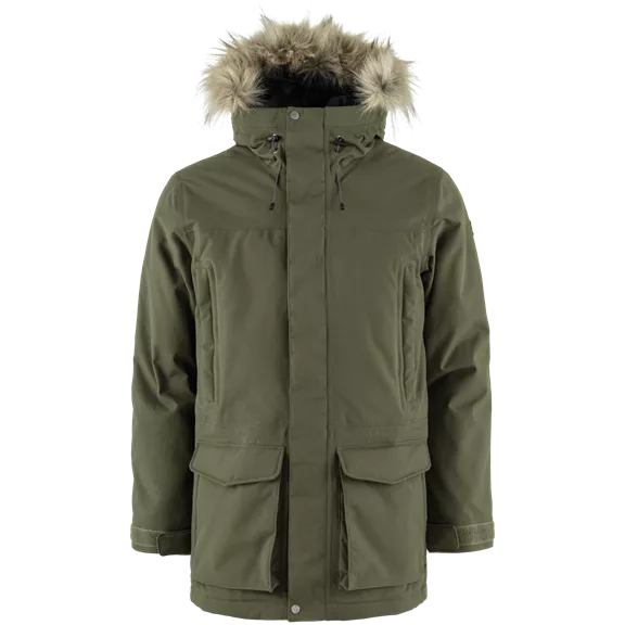 Fjällräven Nuuk Lite férfi parka,laurel green, S