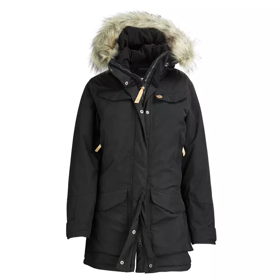 Fjällräven Nuuk Női téli kabát, Black, M