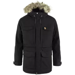 Fjällräven Nuuk Parka férfi téli kabát, Black, S