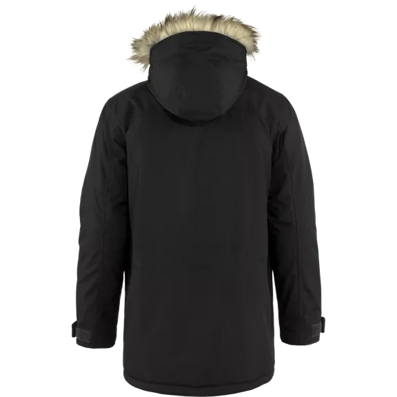 Fjällräven Nuuk Parka férfi téli kabát, Black, XXL