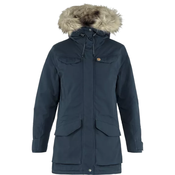 Fjällräven Nuuk Parka női téli kabát, Dark Navy, L
