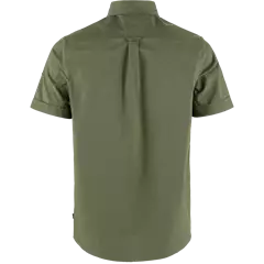 Fjällräven Övik Air Stretch rövid ujjú férfi ing, Laurel Green, L
