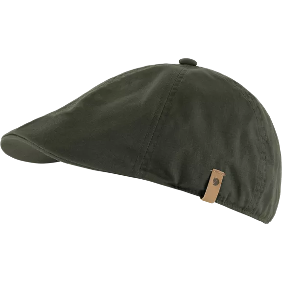 Fjällräven Övik Flat Cap sapka, Deep Forest, S/M