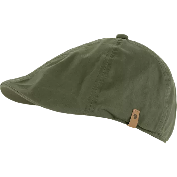 Fjällräven Övik Flat Cap sapka, Laurel Green, S/M