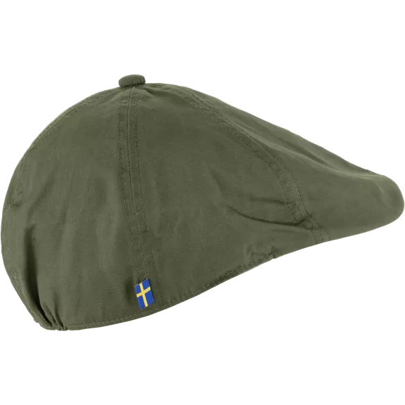 Fjällräven Övik Flat Cap sapka, Laurel Green, S/M