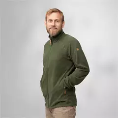 Fjällräven Övik Lite férfi fleece, deep forest, XXL