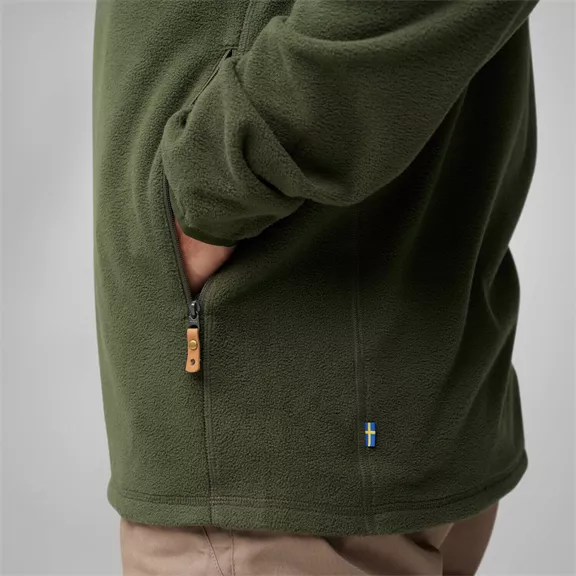 Fjällräven Övik Lite férfi fleece, deep forest, XXL