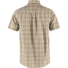 Fjällräven Övik Lite férfi rövid ujjú ing, Fossil-Chalk Rose, S