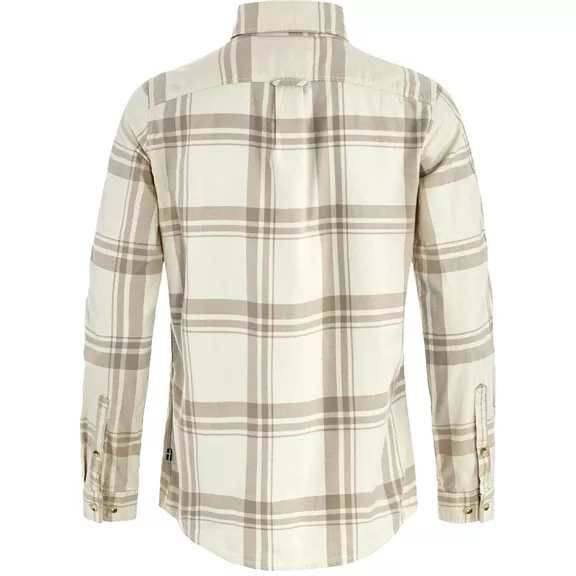 Fjällräven Övik Lite női flanel ing Chalk White–Fossil, XS
