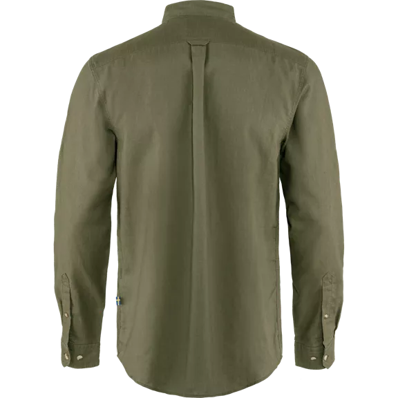 Fjällräven Övik Travel férfi hosszú ujjú ing, Green, S