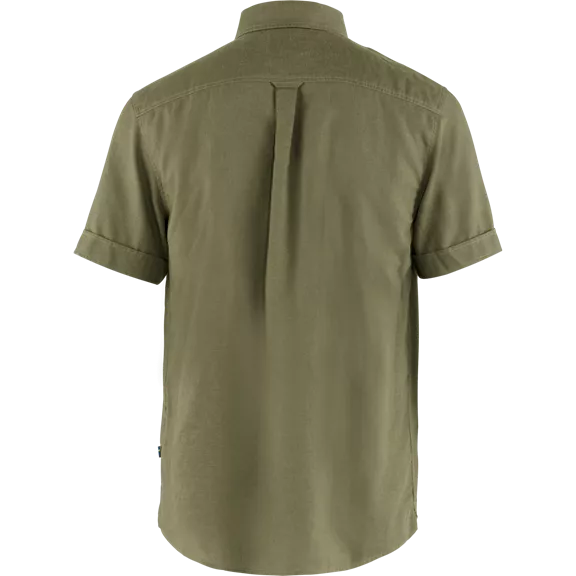 Fjällräven Övik Travel férfi rövid ujjú ing, Green, S