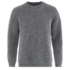 Fjällräven Övik Waffle férfi pulóver, Grey, XL
