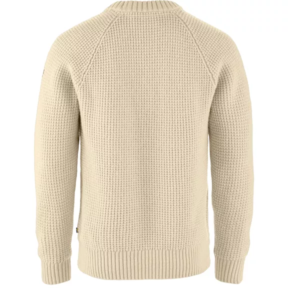 Fjällräven Övik Waffle férfi pulóver, Light Beige, S