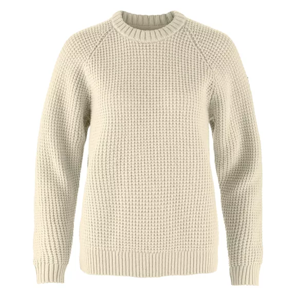 Fjällräven Övik Waffle női pulóver, Light beige, M