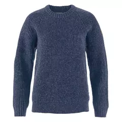 Fjällräven Övik Waffle női pulóver, Navy, XS